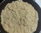A picture of step 3 of Tri colour coconut 🥥burfi/tiranga recipe independence day.