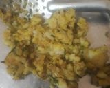 A picture of step 2 of Mumbai style batata bada.
