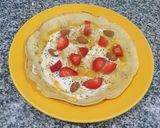 Foto del paso 4 de la receta: 🥞🍌Panqueque de banana con frutas, frutos secos y semillas