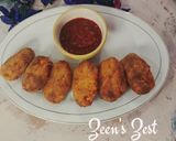 A picture of step 5 of Sweet Corn Cheese Croquettes.