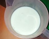 A picture of step 2 of Choco whipped coffee.