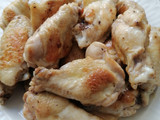 Alitas de pollo con verduras