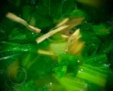 Hình bước làm 3 của món Canh Cá Lóc Nấu Cải Bẹ Xanh