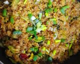 Foto langkah ke 3 dari resep Nasi Goreng Pete Spicy, Plus Ayam Goreng Tepung (simple).