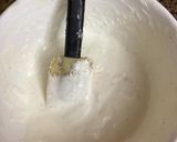 A picture of step 7 of Halal guys style tuna and rice with white sauce (made in the microwave)!.