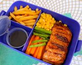 Foto langkah ke 5 dari resep Salmon Grill dg Saos Teriyaki.