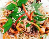 Hình bước làm 3 của món Gỏi khoai môn