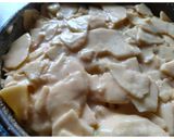 Une image de l'étape 5 de Gâteau invisible aux pommes.