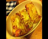 Une image de l'étape 5 de Roulades façon cannellonis au bœuf fromage et tomates.