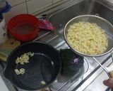Foto langkah ke 3 dari resep Anabolic Creamy Black Pepper Pasta|high protein, low calorie.