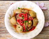 Hình bước làm 4 của món Cá Bò Ngừ Kho Trái Vả
