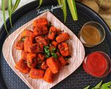 A picture of step 5 of Paneer 65.