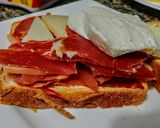 Foto del paso 1 de la receta: SANDWICHS Español🥩con Queso🥪Costeño...!