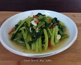 Foto langkah ke 5 dari resep Tumis Buncis Sawi Hijau.