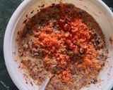 A picture of step 3 of Lal Saag Cutlets(no onion and garlic).
