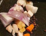 Bubur Ayam Kuah Kuning (Rice Cooker) langkah memasak 7 foto