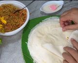 Foto langkah ke 3 dari resep Lumpia Isi Mie, Sosis dan Wortel.
