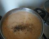 Tejfölös-kakukkfüves zöldbableves recept lépés 5 foto