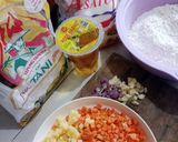 Foto langkah ke 1 dari resep Bihun sayur isi pastel.
