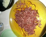 Foto langkah ke 2 dari resep Spaghetti aglio e olio dg smoked beef.