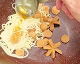 Foto langkah ke 3 dari resep 258. SPAGHETTI CARBONARA WITH SOSIS.
