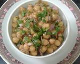 A picture of step 5 of Chatpate chane.