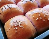 Foto langkah ke 7 dari resep Roti Sobek Ubi Ungu.
