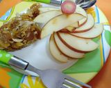 A picture of step 7 of Apple halwa.