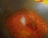 A picture of step 3 of Papad sabji.