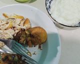 Foto langkah ke 3 dari resep Bubur nasi dari nasi sisa.