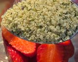 Une image de l'étape 1 de Smoothie fraise-banane.