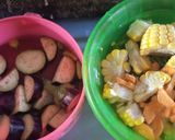 Foto langkah ke 1 dari resep Sayur asem segar bumbu terasi.