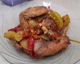 Foto langkah ke 5 dari resep Ayam Saus Pedas.