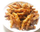 Hình bước làm 6 của món Chân gà xào sa tế ớt