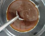 A picture of step 1 of Tiramisu with whipping cream.