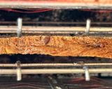 Hình bước làm 2 của món Bánh Mì Lát Nướng Topping Rong Nho Mayonaise
