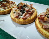 Foto del paso 4 de la receta: Tortitas de bacon y queso en airfryer