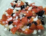 Foto del paso 4 de la receta: Montadito de carpaccio de atún rojo con cítricos y ensalada
