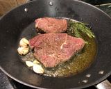 A picture of step 3 of Ladies rump steak with roasted vegetables.