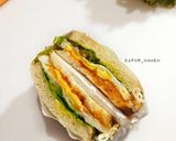 Foto langkah ke 4 dari resep Egg Sandwich.