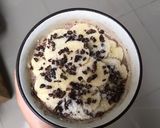 รูปขั้นตอนการทำที่ 2 ของ Cacao banana overnight oat