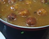 A picture of step 7 of Cabbage Paneer Manchurian.