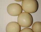 A picture of step 2 of Dry milk ky gulab jamun.