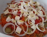 Foto del paso 3 de la receta: Ensalada de lentejas y queso