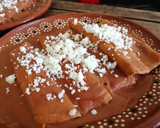 Foto del paso 4 de la receta: Enfrijoladas con chipotle