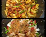 A picture of step 3 of Instant carrot,raddish and green chilli pickle.