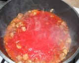 Foto del paso 4 de la receta: Spaghetti con salsa de salchicha criolla