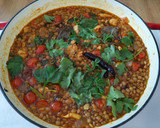 Foto del paso 5 de la receta: Lentejas masala con pollo