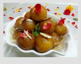A picture of step 10 of Sweet potato gulab jamun.