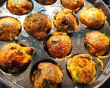 A picture of step 4 of Methi, spring onion appe.